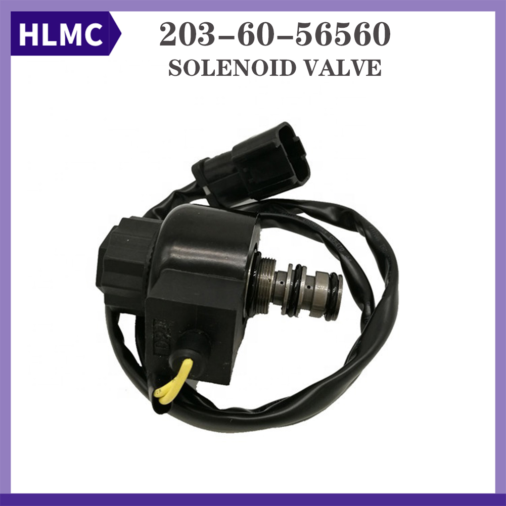PC60-5 Hydraulic Pump Rotary Solenoid Valve 203-60-56560 Sd1244-C-10