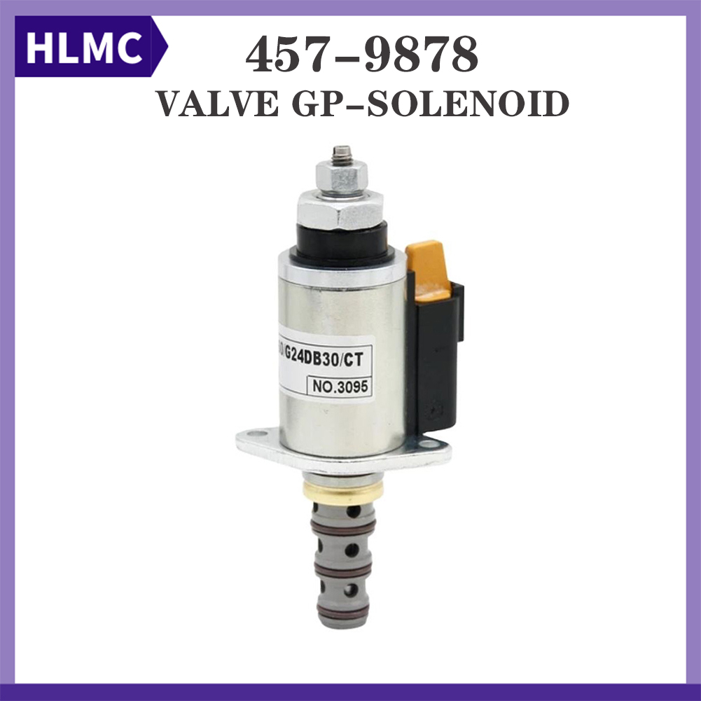Hydraulic Pump Solenod Valve 457-9878 4579878 For E336D E330D E325D E329D E349D E345D Excavator Spare Parts