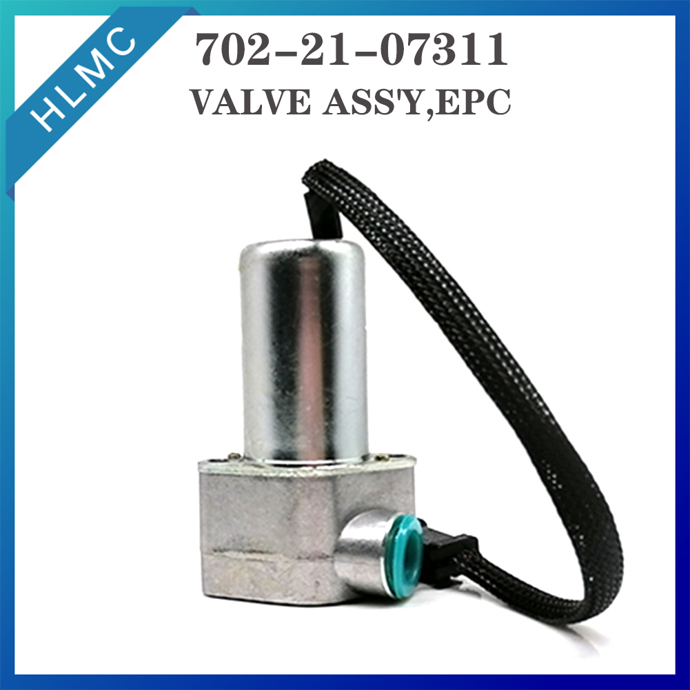 Solenoid Valve PC130-7 Excavator Hydraulic Pump 702-21-07311 7022107311 For Komatsu PC138US-8 PC130-8