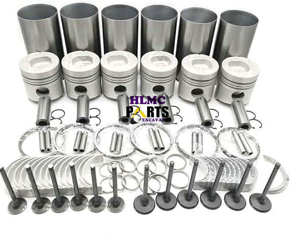 Excavator Spare Parts Liner Kit Piston Ring Valves Engine Bearing Nozzle D7D Overhaul Rebuild Kit VOLVO EC240BLC/R EC290BLC - Image 4