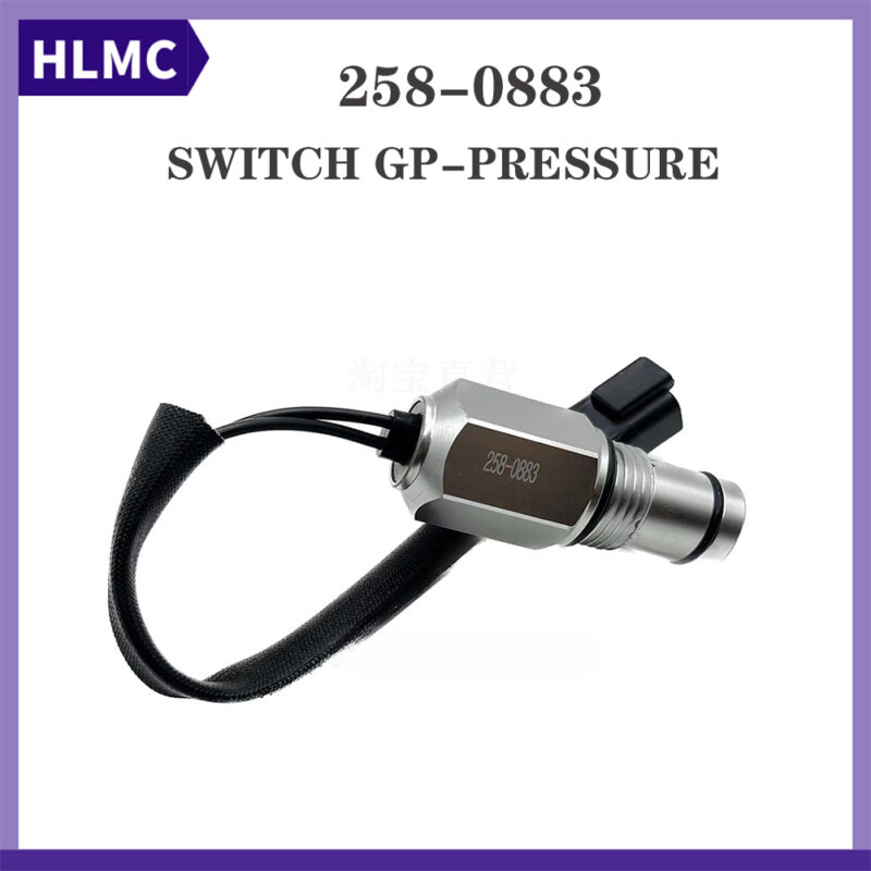 Wheel Bulldozer 834H M330D Oil Fuel Pressure Sensor Wheel Excavator 258-0883