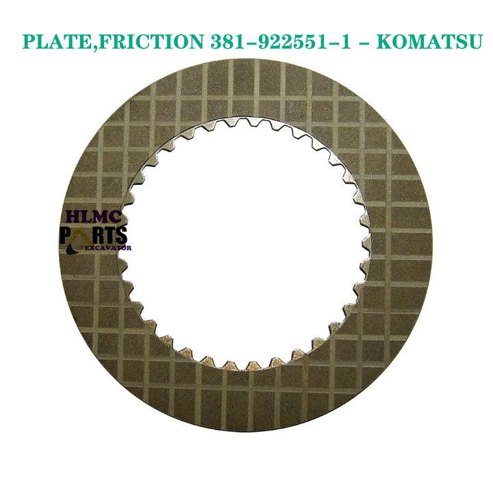 Clutch Disc 381-922551-1 for FITS Komatsu Wheel Loader 530 507 510 515 520B 530 540 JH65C JH80C W20 W30