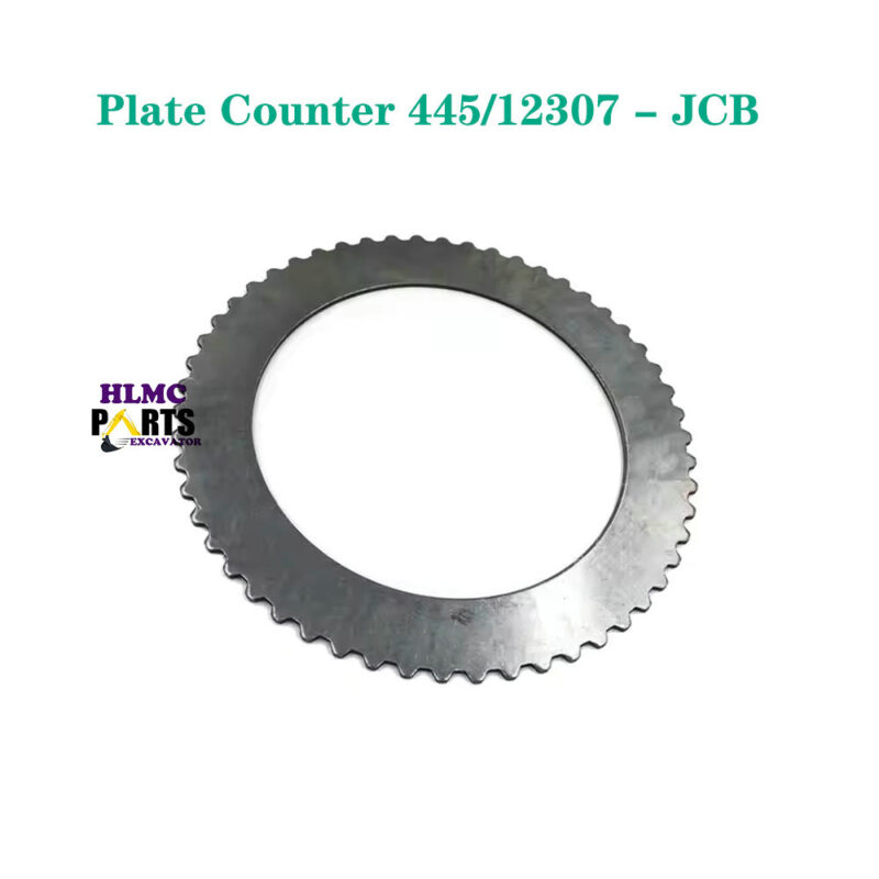 Friction & Counter Disc Plate OEM 445-12307 445/12307 For Backhoe Loader / Excavator 3CX 4CX