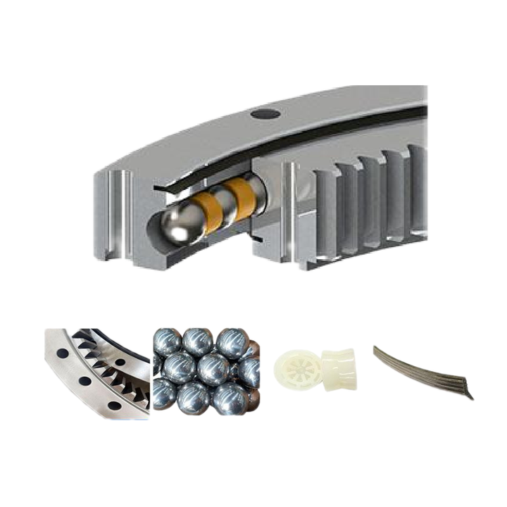 CA7Y1563 7Y-1563 7Y1563 Slewing Bearing Excavator Parts for Caterpillar E320B Excavator - Image 2