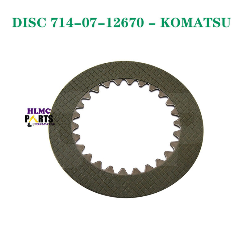 Clutch Disc 714-07-12670 for FITS Komatsu Wheel Loader WA200 WA250 WA300 WA320 WA350 WA380 WA400 WA420 WA430 WA450 WA470 WA480