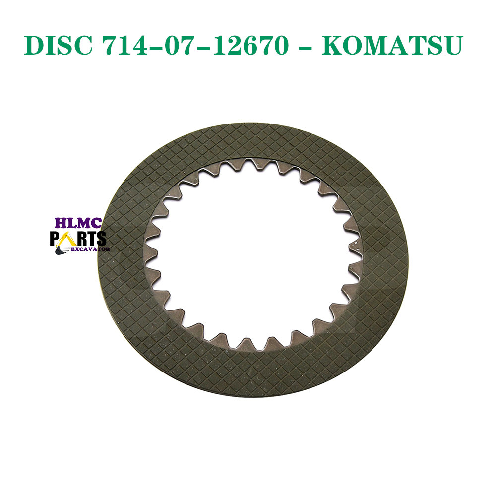 Clutch Disc 714-07-12670 for FITS Komatsu Wheel Loader WA200 WA250 WA300 WA320 WA350 WA380 WA400 WA420 WA430 WA450 WA470 WA480