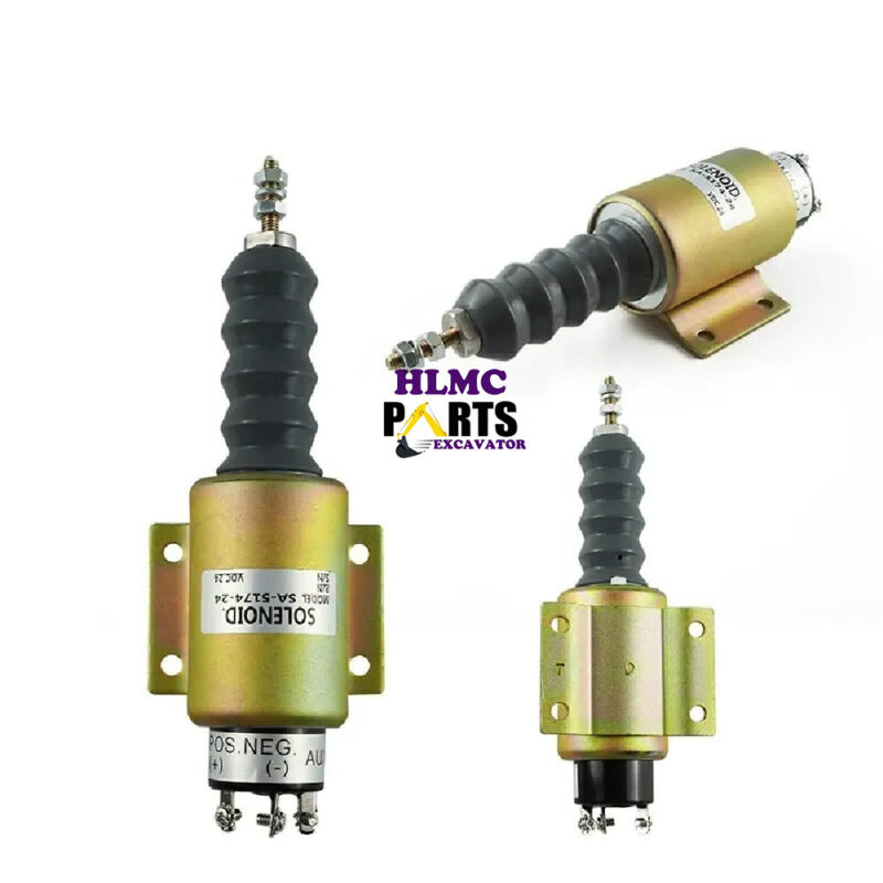 Stop Solenoid 2001ES-12E3U1B2S SA-5174-12 2001ES-24E3U1B2S SA-5174-24 Fuel Shutdown Solenoid Valve for Engine