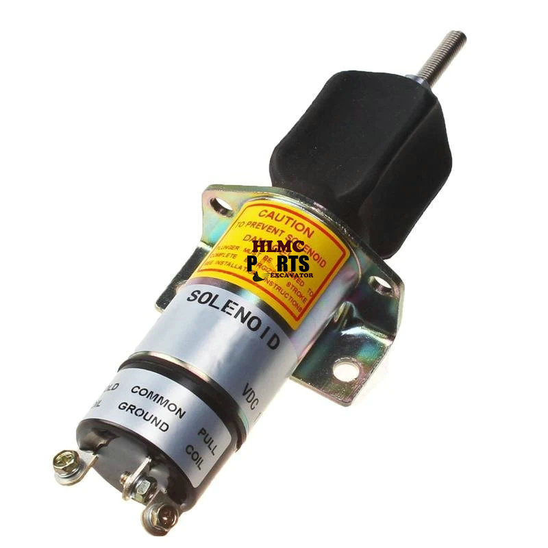 12V 1700-2518 1751-12E2U2B1A Diesel Fuel Stop Solenoid for Woodward