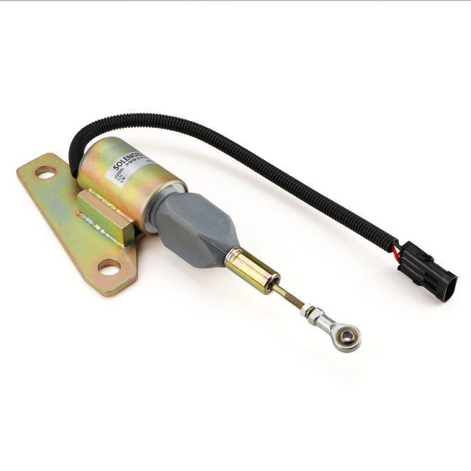 3991625 SA-4959-24 24V Fuel Shutoff Solenoid Fits Hyundai R225-7 R200-5 6BT5.9