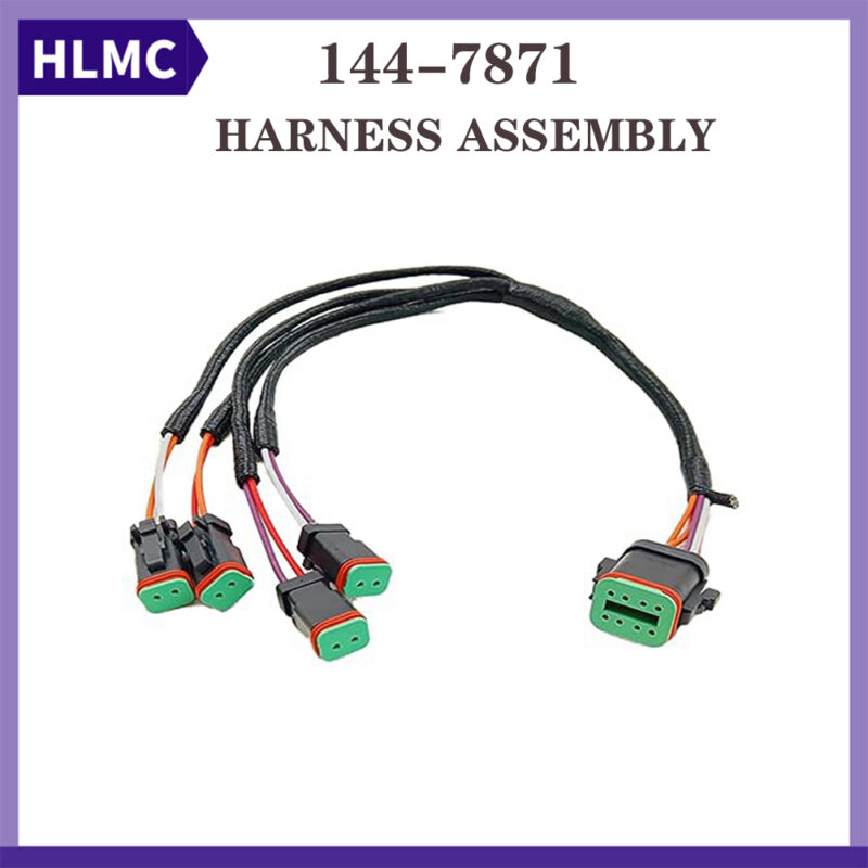 Excavator Parts 144-7871 1447871 For CAT D6T D6R D7R D8R Transmission Wiring Harness Assembly Transmission Speed Sensors