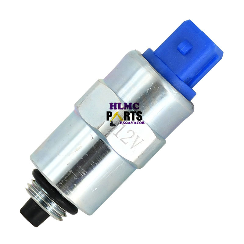176-6219 1766219 12V Solenoid Valve For CAT Backhoe Loader 414E 416 416D 416E 416F 416F2 420 420D 420E 420F
