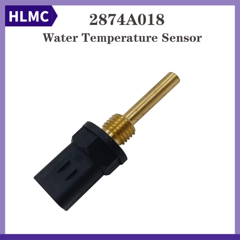 2874A018 2874A002 1754+0349 Water Temperature Sensor Compatible with Perkins Engine 1104C-44T 1104C-E44 1104C-E44T