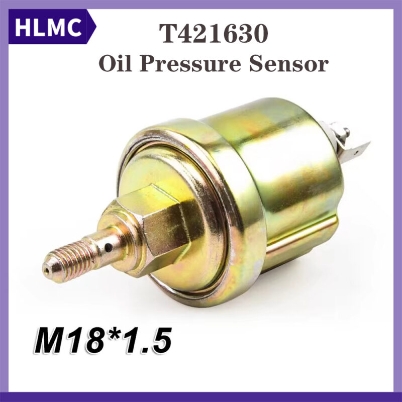 Excavator Accessories M18*1.5 T421630 Oil Pressure Sensor for Engine 403D-11 403D-15 403F-15T 404D-22 404D-22T