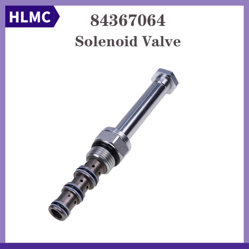 Solenoid Valve 84367064 Fits for Backhoe Loader 580N 580SN 590SN