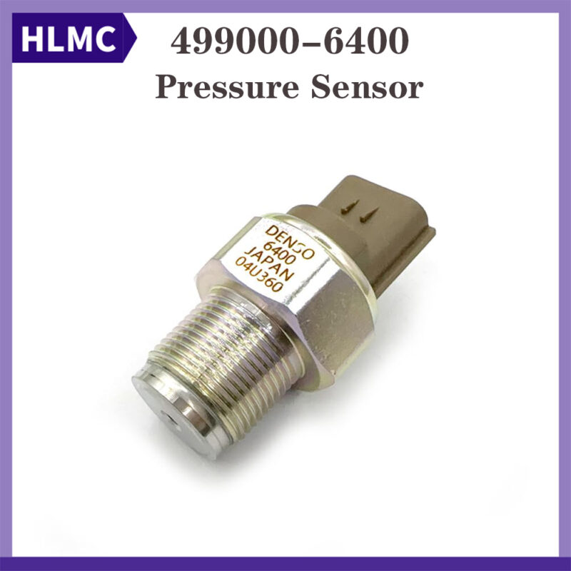 Common Rail Fuel Pressure Sensor 499000-6400 4990006400 Fits for Excavator 6HK1