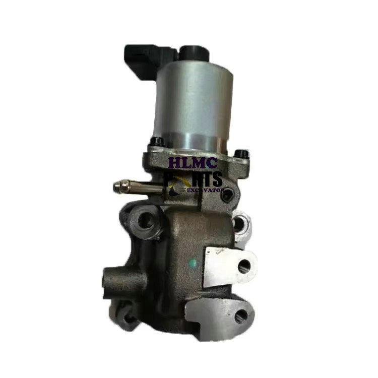 Excavator Parts 135000-7303 J05E EGR Solenoid Valve Assembly SK200-8 SK250-8 VH25620-E0133