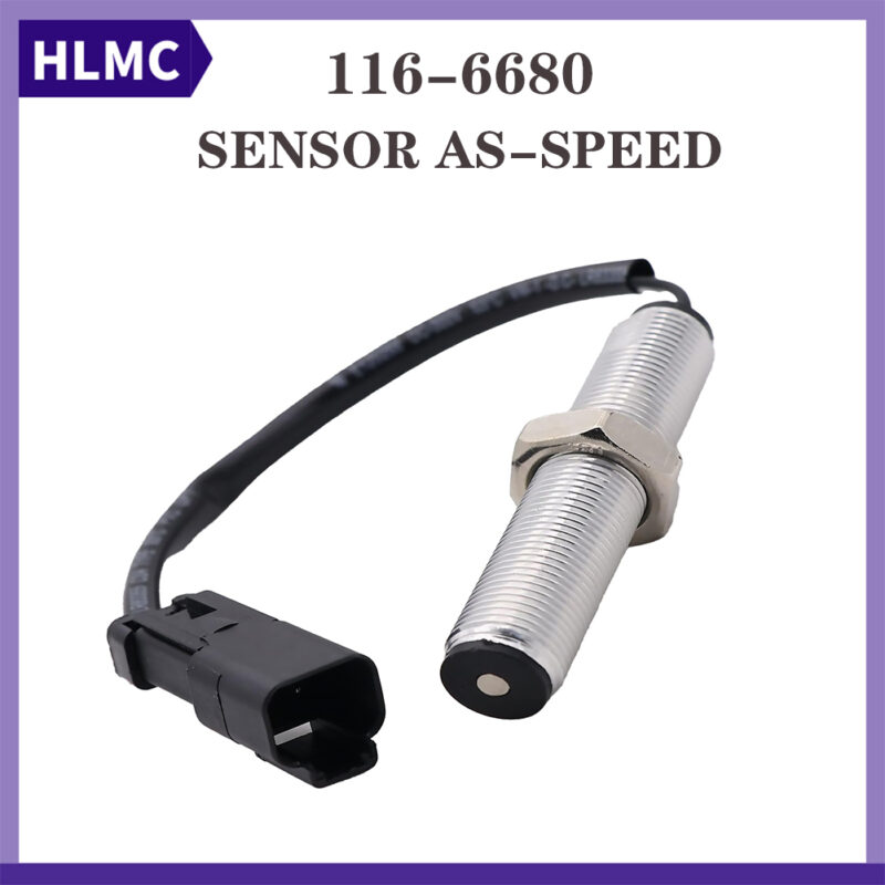 2-pin Low Output Magnetic Speed Sensor 116-6680 for Caterpillar CAT Engine C4.4 C175-16 C175-20 Wheel Loader 924G 924GZ Excavator M315 +