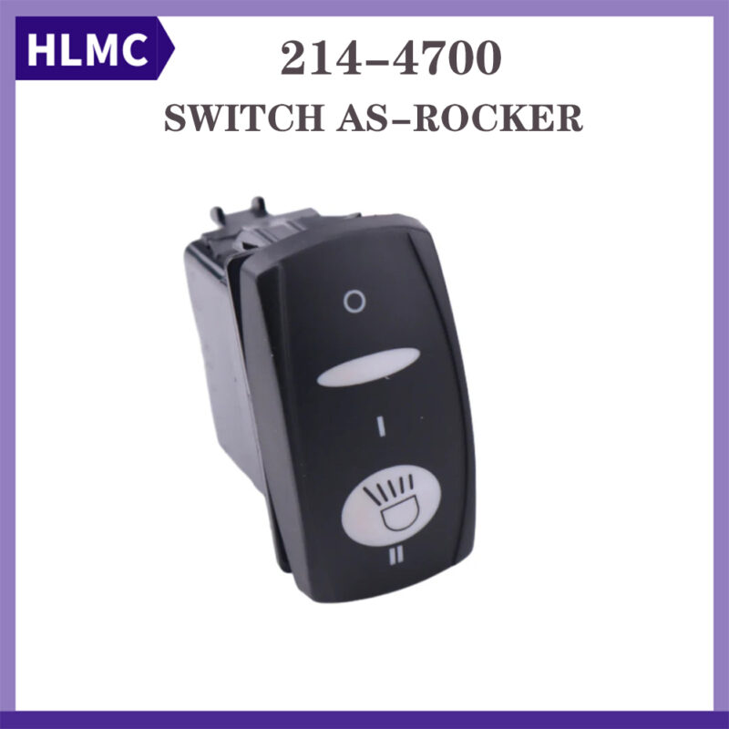 New Switch Assembly-Rocker 214-4700 for BACKHOE LOADER 414E 426 416E 428F 422F 432E 444F 420E 432F 442E 424 434E 422E 434F