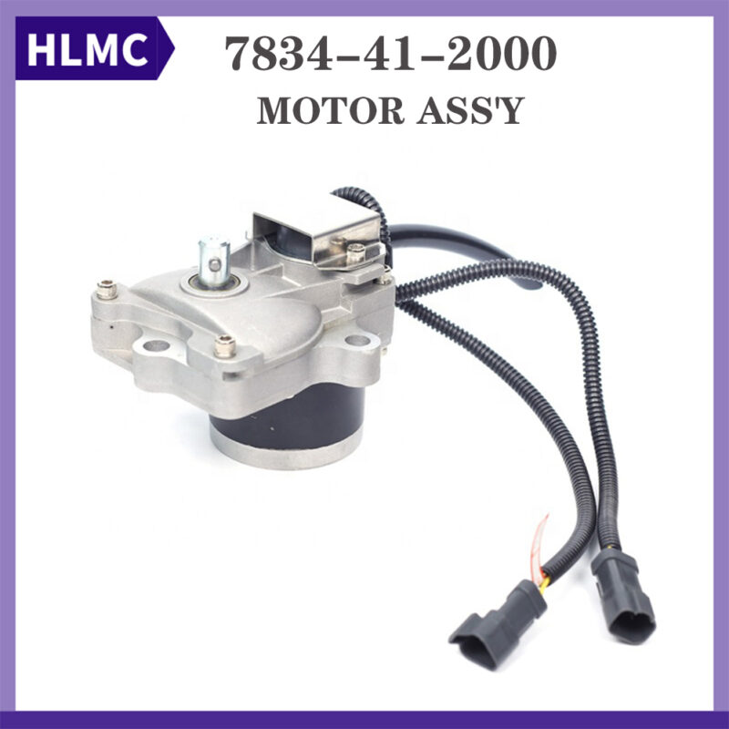 Constructions Machinery Excavator Parts PC130-7 PC200-7 PC220-7 PC220LC-7 PC300-7 Throttle Motor For 7834-41-2000 7834-41-2002
