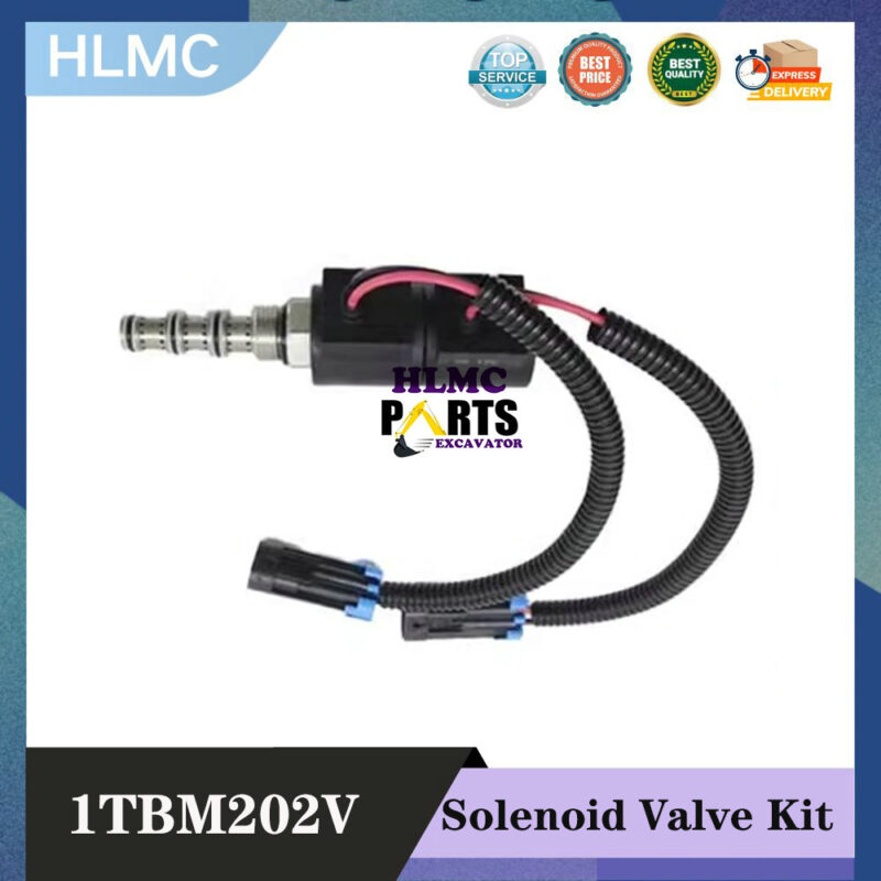 Solenoid Valve Kit 1TBM202V 1TBM4D for Curtis Snow Plow Sno-Pro 3000 Engine