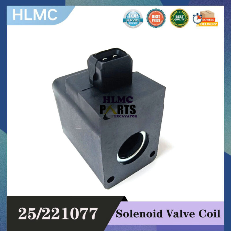 Solenoid Valve Coil 25/221077 25-221077 Fits for Backhoe Loader JCB 3CX 4CX 5CX