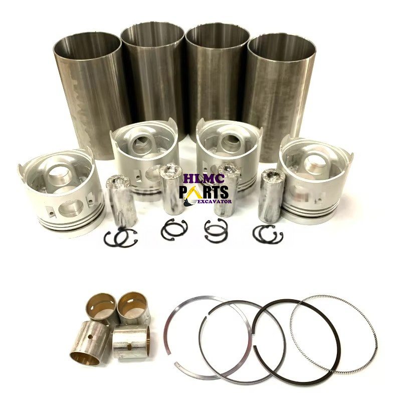 Engine Liner Kit 129005-22500 YM129001-22500 for Yanmar 4TNE88 4TNV88 4TNV84 4TNE94