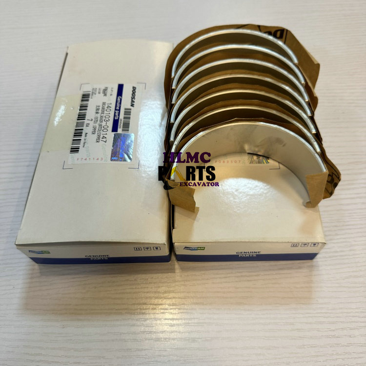 Main Bearing 140103-00147 140103-00148 for DE08T Doosan Daewoo Develon