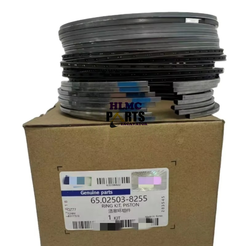 Piston Ring 65.02503-8255 for Doosan DEVELON DV15 D2848