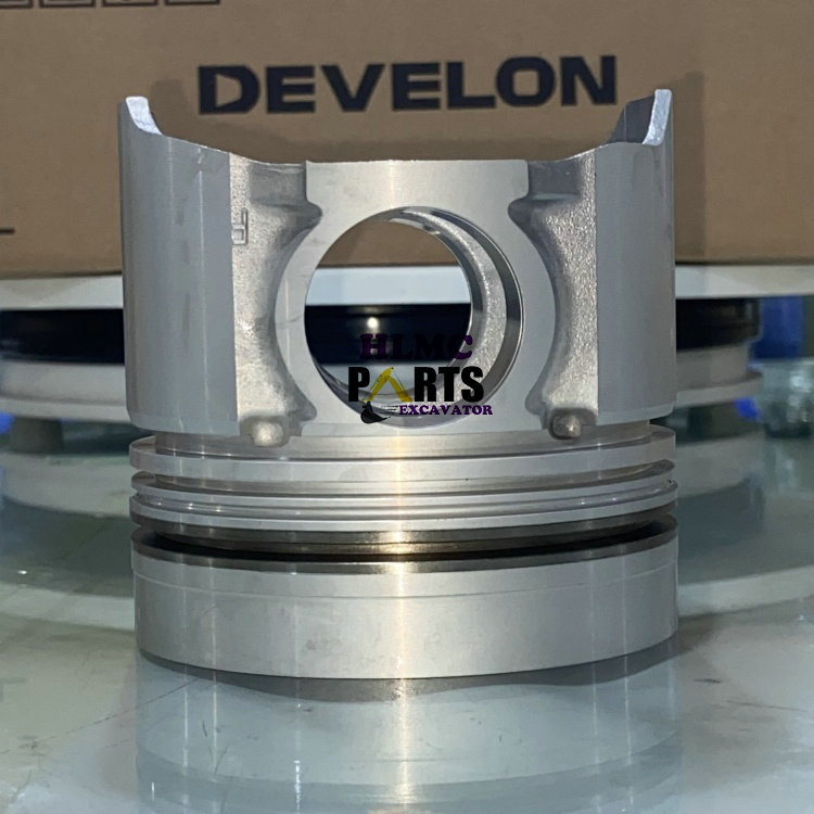 Original Piston 65.02501-0416 for Doosan DEVELON DB58 Diesel Engine Spare Parts Construction Machinery for Doosan Parts