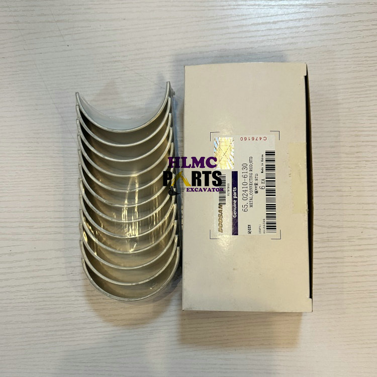 Connecting Rod Tile for Doosan Develon Daewoo STD DL08 Conrod Bearings 65.02410-6130 Rod Bearing