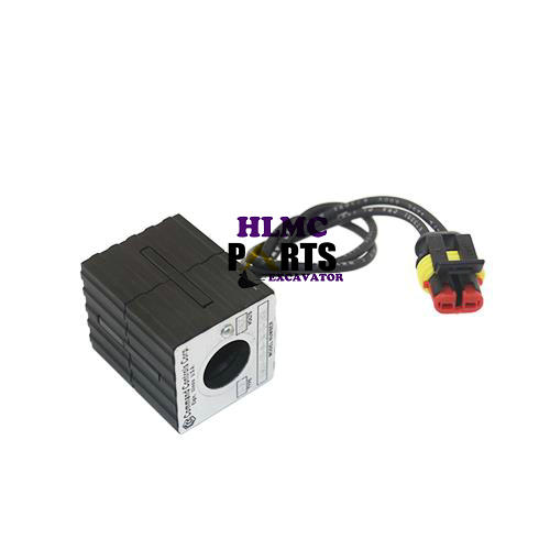 1010048-106 Sany 55/60/65/75/135/235-8-9 Pilot Solenoid Valve Coil 1010048-106 EMDV-08-N-3M-0-24DL 16X43MM
