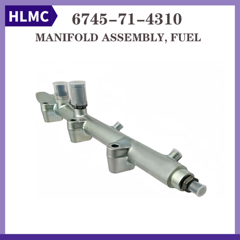 Engine Common Rail Pipe 6745-71-4310 6745714310 Fits for Komatsu Excavator PC300-8 6D114 Engine