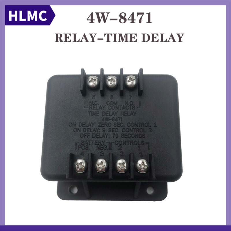 4W-8471 4W8471 Engine Parts Time Delay Relay for Caterpillar 3508C 3516 3306B 3512 3408C 3508 3412C 3406C