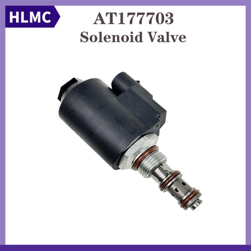 Solenoid Valve AT177703 for John Deere 710D 710G 210LE 310E 310G 410E 410G 485E