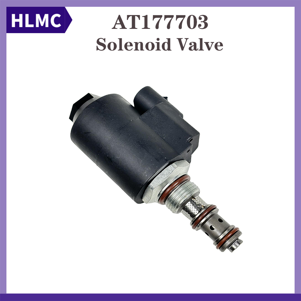 Solenoid Valve AT177703 for John Deere 710D 710G 210LE 310E 310G 410E 410G 485E