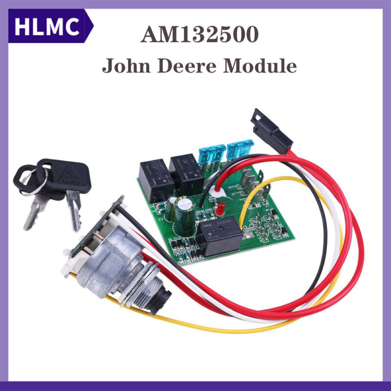 AM132500 Ignition Module Key Switch Fits for John Deere LX255 LX266 LX277 LX279 LX280 LX288 LX289 GX255 TCA24616