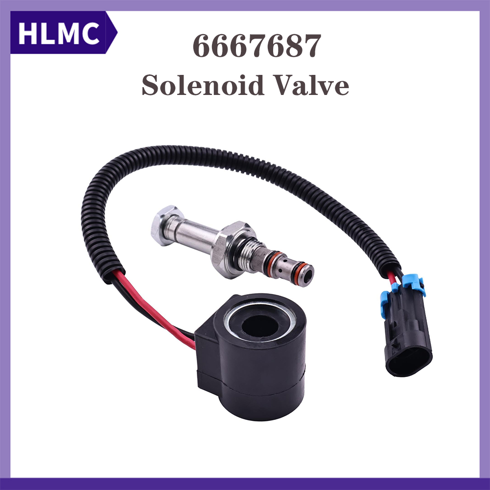 Solenoid Valve Element 6667687 6309311 6671025 6675559 Bobcat 864 873 883 963 653 751 753 763 773 863 T110 T140 T180 T190 T200 T250 T300 T320