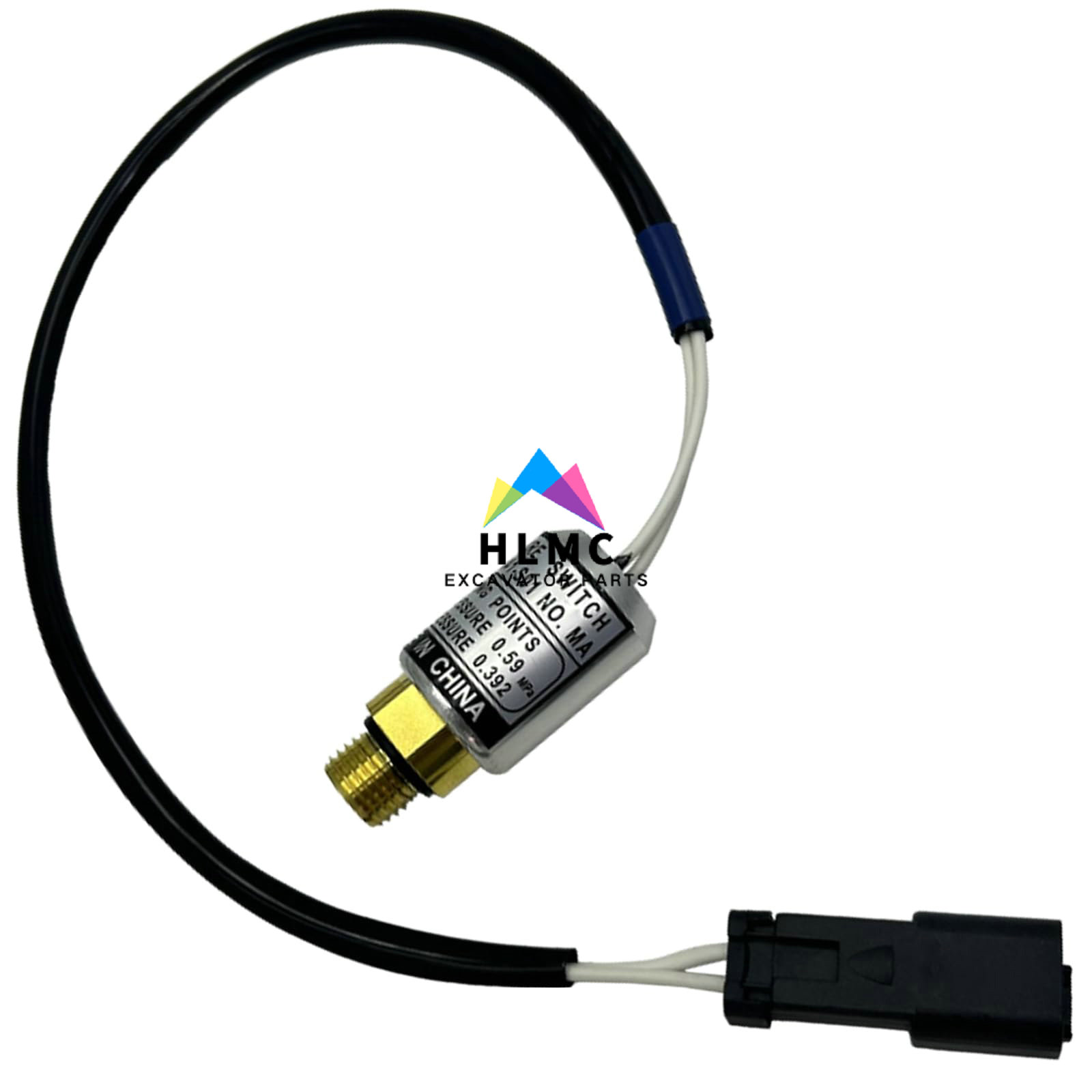 Pressure Switch Sensor 418-43-37230 Compatible with Komatsu HM250 HM300 HM350 HM400 Dump Trucks WA100 WA150 WA200 WA250 WA270 WA320 WA380 WA430 WA450 WA470 WA480 WA500 Wheel Loaders - Image 5