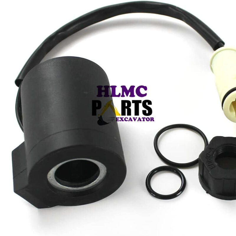 VOE 14526664 14527267 VOE14527267 Solenoid Coil 24V for Volvo EC140BLC EC160 EC210 EC240 EC290 EC330 EC360 EC460, EC210B EC240B EC290B EC140B EC160B EC360B EC460B