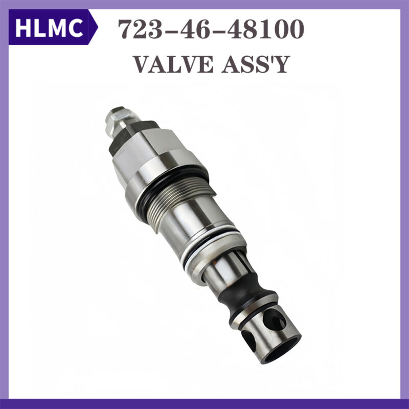 Relief Valve 723-46-48100 7234648100 For Komatsu PC200 PC210 PC220 PC230 PC250 PC270 PC290 PC300 PC308 PC340 PC350 PC360 PC380 PC400 PC450 PW200 PW220 New Aftermarket Parts