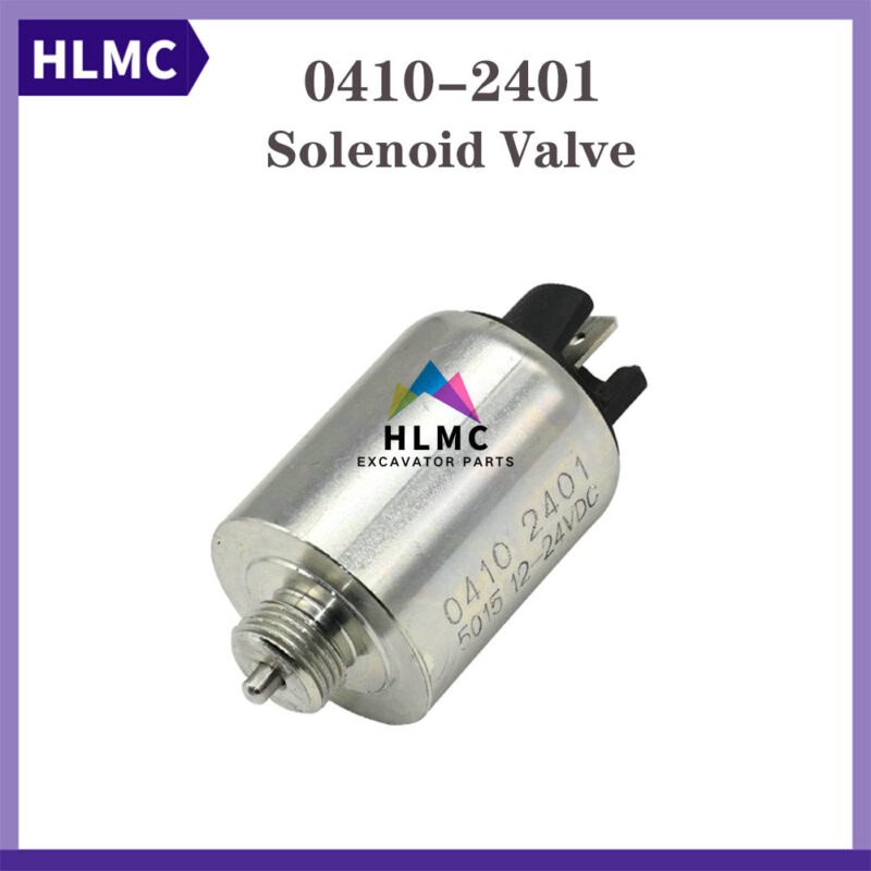 04102401 0410-2401 Engine Parts 12V 24V Solenoid Valve Extinguishing Switch Excavator Parts