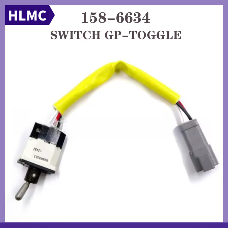 Toggle Switch 158-6634 1586634 for CAT Engine C7 C-9 C13 C18 Excavator 325D 330D 345C 385C M325D