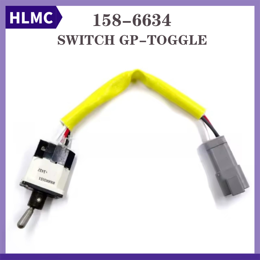 Toggle Switch 158-6634 1586634 for CAT Engine C7 C-9 C13 C18 Excavator 325D 330D 345C 385C M325D