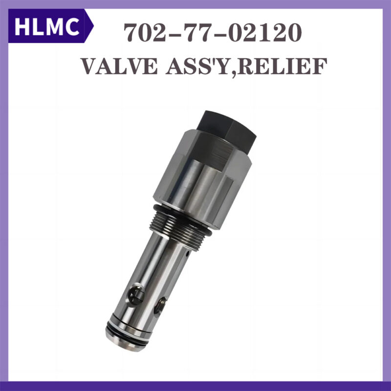 PC350 360 450-6-7-8 Excavator Parts 702-77-02120 Rotary Main Relief Valve