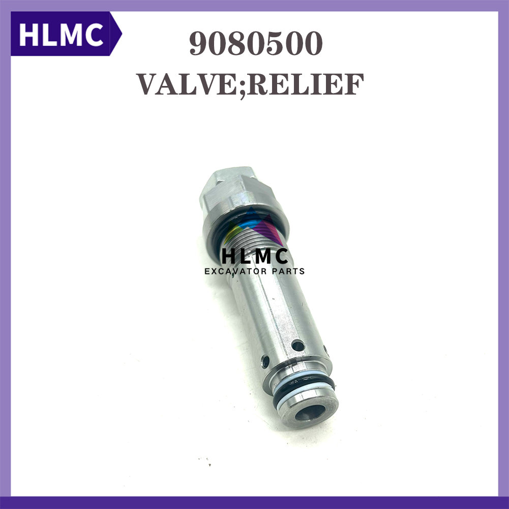 9080500 Pressure Relief Valve for EX120-1 EX120-3 EX120-5 SH120 SH200A3 HD820 Excavator Parts