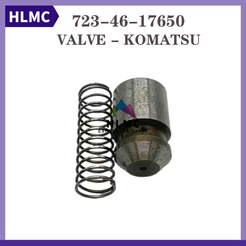 723-46-17650 Check Valve Valve Assembly for PC200 PC220 PC228 PC300-8 PC240 PC270 PC290 Construction Machinery Parts 7234617650