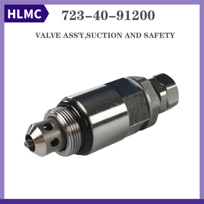 723-40-91200 723-90-61100 723-90-61400 Suction Valve for PC200-7 PC200-8 Excavator 7234091200 7239061100 7239061400