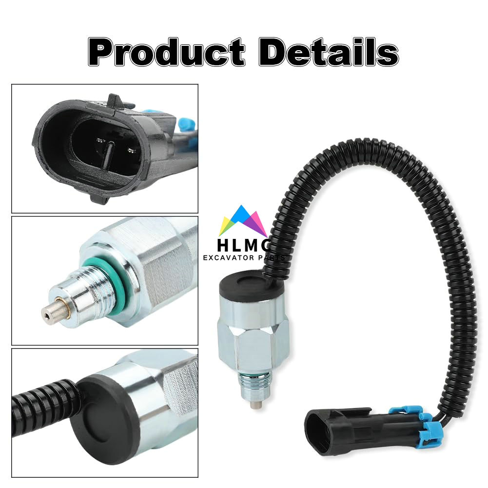 87445987 8412813 Spool Lock Solenoid Valve for 420CT 440CT 445CT 450CT C185 C190 L180 L185 Compact Track Loader - Image 6