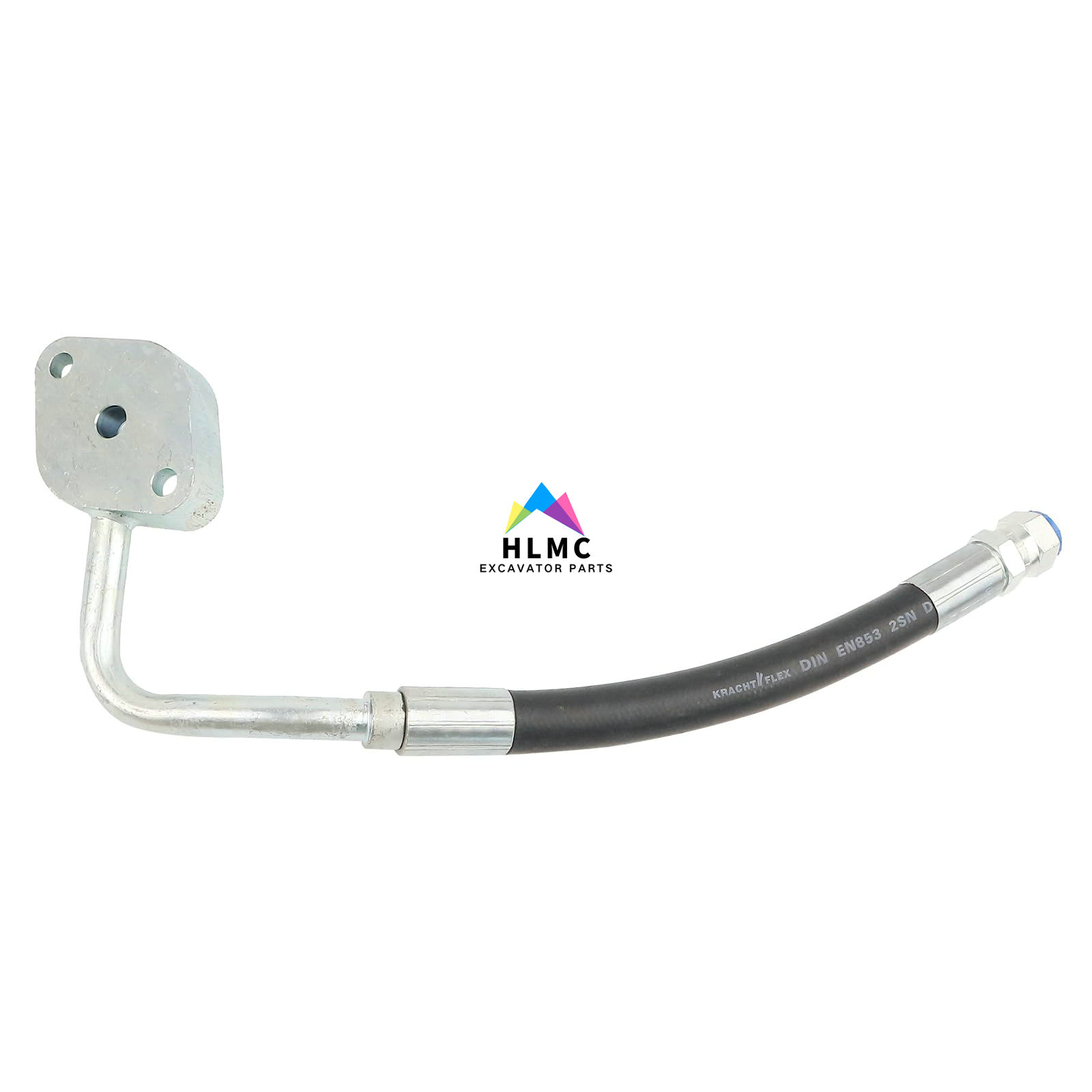 Hose Assembly Compatible with Caterpillar CAT Engine C7 C9.3 3126E Excavator 324D 325D 329D M325D Loader 950H 962H Replaces 205-1280 2051280 - Image 5