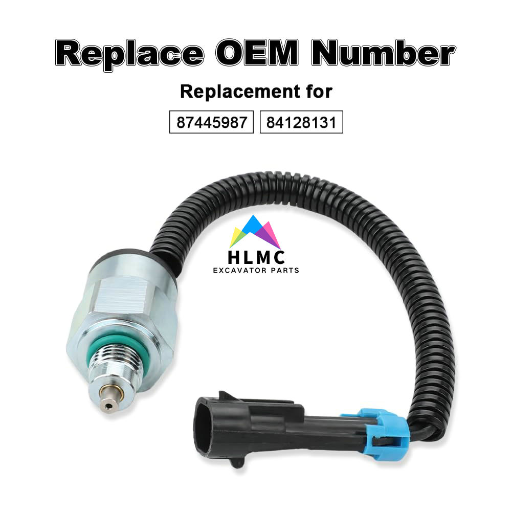 87445987 8412813 Spool Lock Solenoid Valve for 420CT 440CT 445CT 450CT C185 C190 L180 L185 Compact Track Loader - Image 5